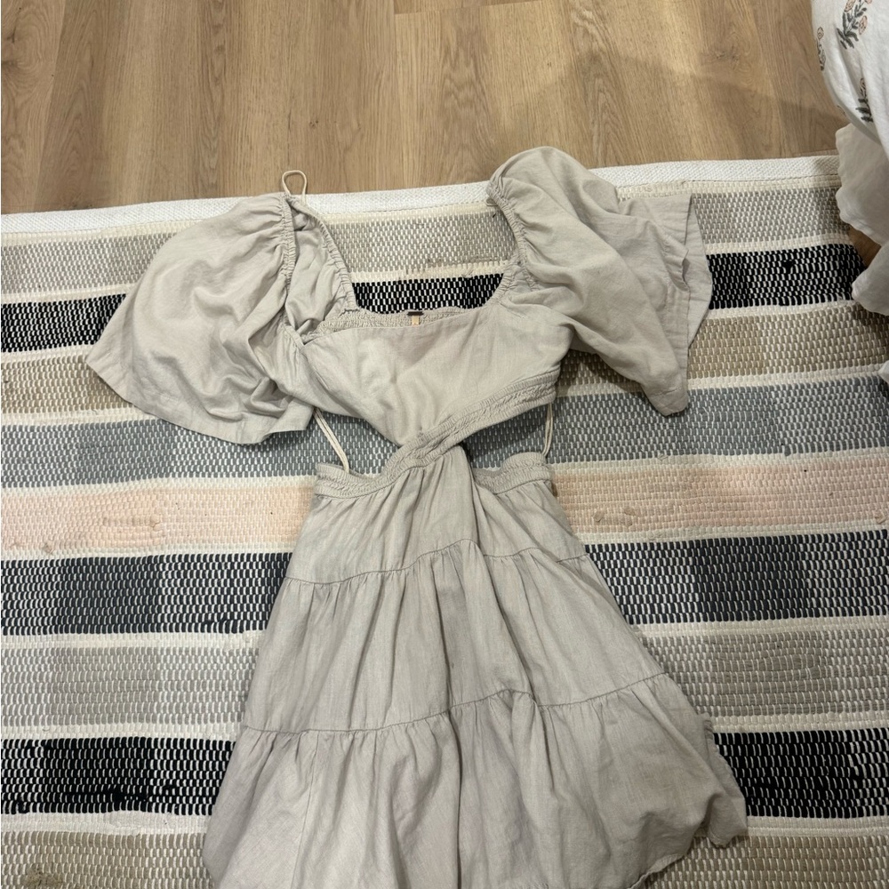 Free People Cut out mini dress